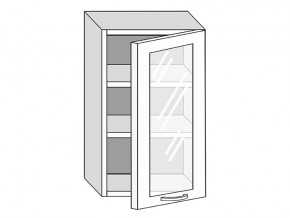 19.50.3 Шкаф настенный (h=913) на 500мм с 1-ой стекл. дверцей в Ревде - revda.магазин96.com | фото