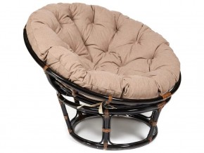 Кресло Papasan 23/01 W с подушкой Antique brown, экошерсть Коричневый в Ревде - revda.магазин96.com | фото