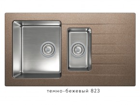 Мойка комбинированная Tolero twist TTS-890 Темно-бежевый 823 в Ревде - revda.магазин96.com | фото