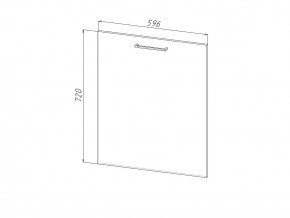 П 60 Комплект для посудомоечной машины 600 мм (цоколь + фасад) ЛДСП в Ревде - revda.магазин96.com | фото