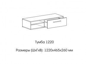 Тумба 1220 (низкая) в Ревде - revda.магазин96.com | фото